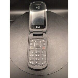 LG LW370 Verizon Flip Phone – Untested AS‑IS – Parts or Repair Only